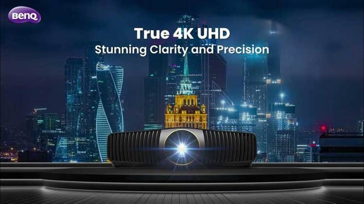 BenQ W5850؛ انقلابی در رنگ و کیفیت سینمای خانگی
