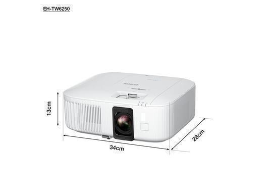Epson EH-TW6250؛ پروژکتور 4K هوشمند با اندروید تی‌وی برای سینمای خانگی و گیمینگ