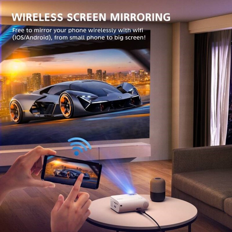 Screen Mirroring در ویدئو پروژکتور؛ راهنمای جامع اتصال بی‌سیم